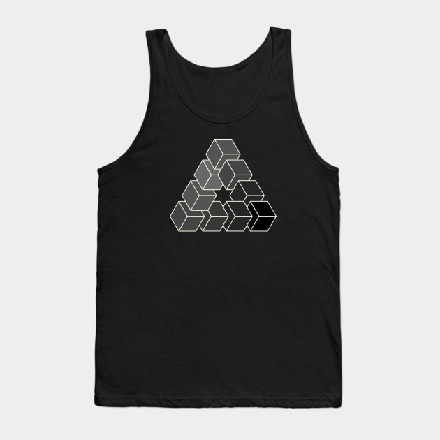 Penrose Noir Tank Top by FirstPlanetDesigns